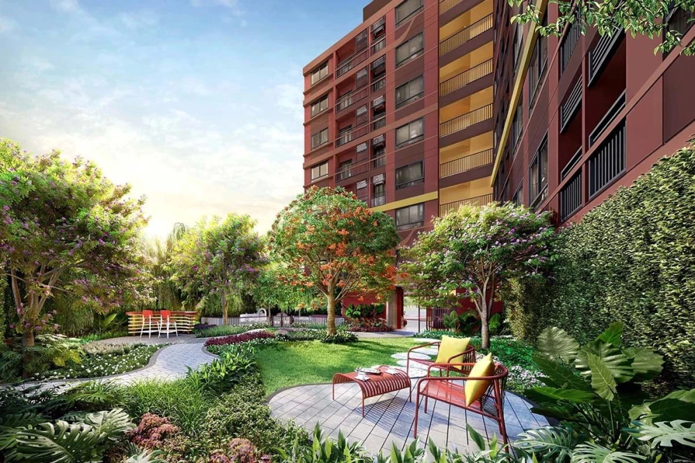 Sell ​​down payment!! The Move Sukhumvit 107, brand new condo, great location, very convenient to travel, good price, hurry up and book now!!