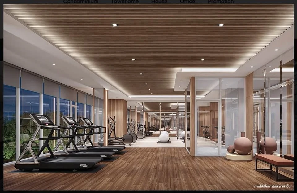 Selling down payment Place 168 Pinklao, the room has a view of the swimming pool, very chill, next to the fire escape and next to the room on only one