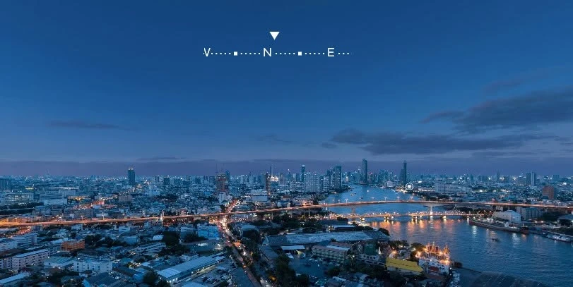 Selling down payment for Flexi Riverview - Charoen Nakhon, 30th floor. Very high floor, no adjacent units, extremely private. Book now!