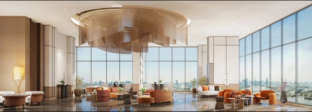 Selling down payment for Flexi Riverview - Charoen Nakhon, 30th floor. Very high floor, no adjacent units, extremely private. Book now!