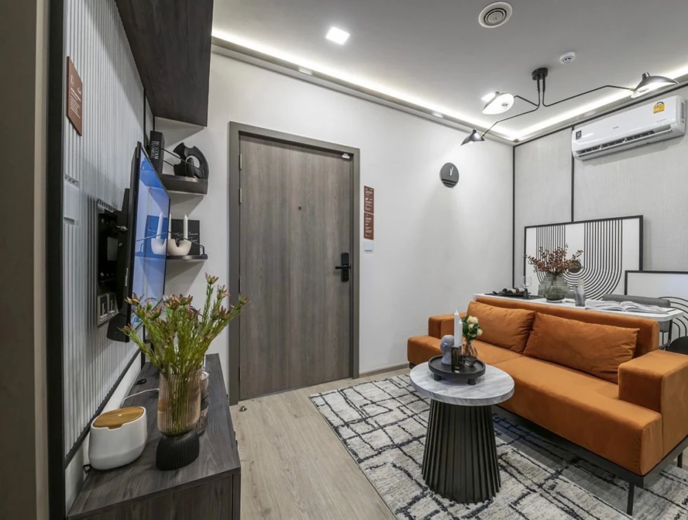 Down payment sale, Metris District, Lat Phrao, 1 bedroom, 28 square meters, divided into sections, 10th floor, good price, come reserve now.