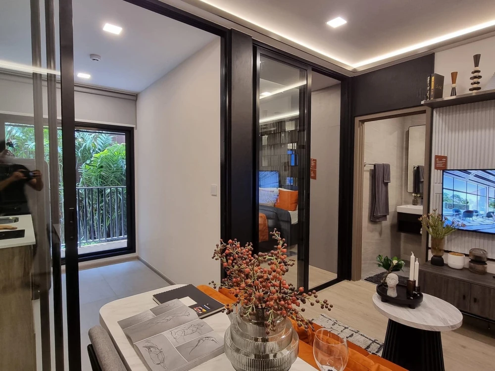 Selling down payment, Metris District, Lat Phrao, 9th floor, room 922, good project, worth living, reserve now, don't miss out.