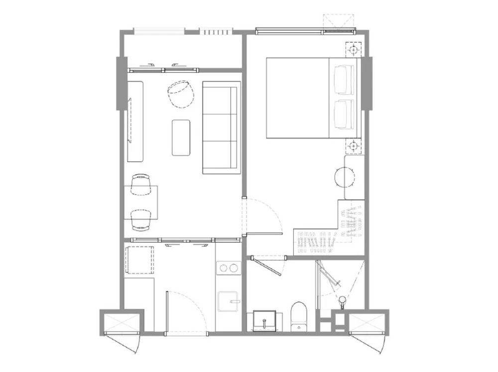 Down payment sale for Chapter Charoenkrung Riverside, 6th floor, good project, great location, reserve now, urgent!