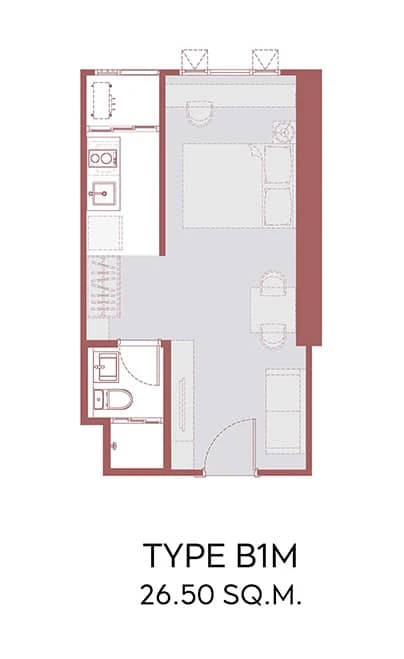 Down payment for sale, Aspire Sukhumvit - Rama 4, common area view, swimming pool, nice project, complete common area, reserve now