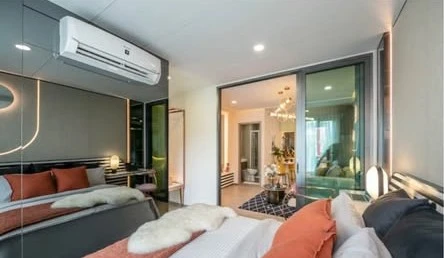 Selling down payment, Aspire Sukhumvit - Rama 4, Studio room, 23rd floor, very high, great breeze, hurry and reserve now!