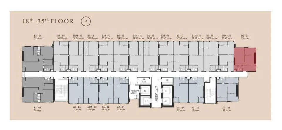 Selling down payment, Aspire On Nut Station, high floor, spacious room, very good location, hurry and book before you miss out.