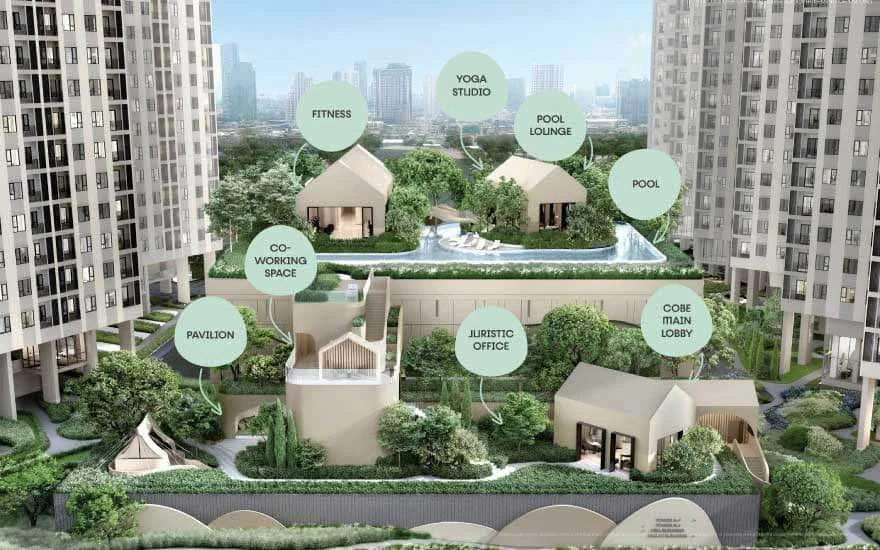 Selling down payment, Cobb Ratchada-Rama 9, very large room, lots of usable space, on the highest floor, interested, reserve now.