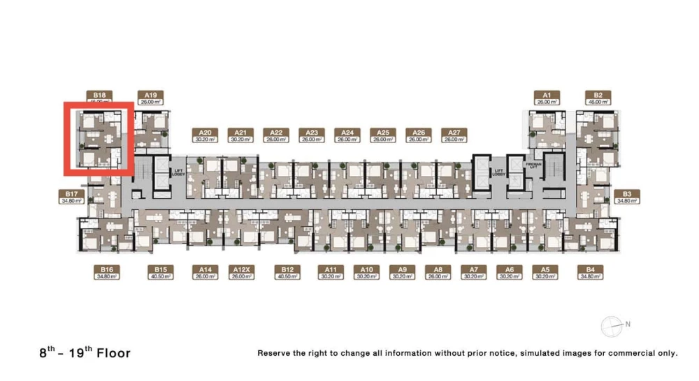For sale, Noble New District R9, 16th floor, south side, view of the central garden, interested, hurry and reserve now, urgent.