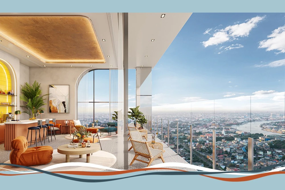 Selling down payment, Flo by Sansiri, 17th floor, corner room, interested in owning, hurry up and reserve now!