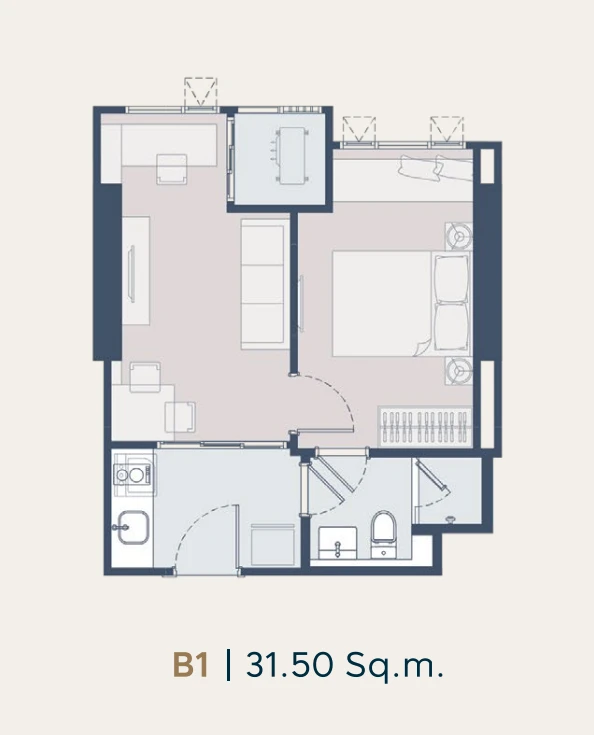 Down payment for sale, Life Charoen Nakhon - Sathorn, 9th floor, good location, nice project, interested in owning, reserve now.