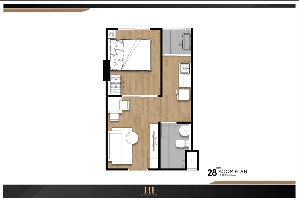 Selling down payment, Hi 48 Suthisan, open view, nothing blocking the view, and not near the elevator, not crowded at all. Book now and you won't be d