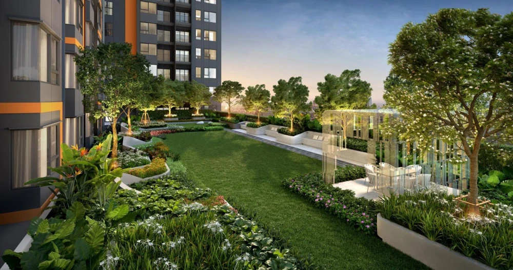 Condo for sale: Flexi Riverview Charoen Nakhon, 28th floor. Open view, good ventilation, unobstructed view. Rare unit, not adjacent to any other units