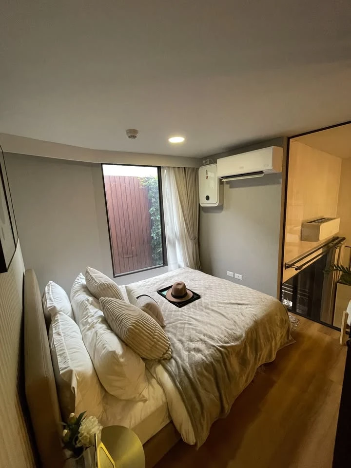 Condo for sale: Landmark at Kaset TSH Station, 6th floor, corner room, DOUBLE VOLUME, 4.15 m high ceiling. Reserve now!