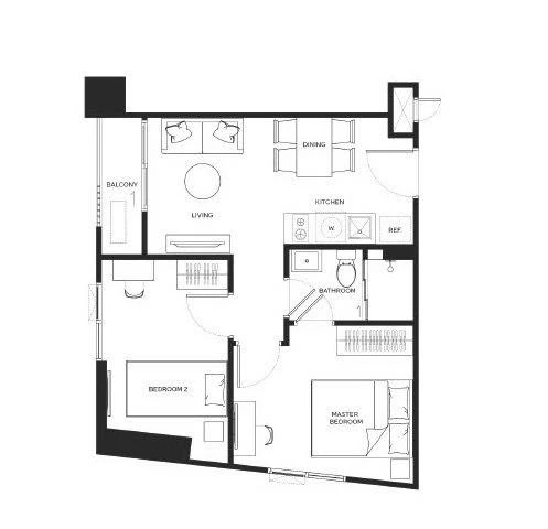Condo for sale, Metris District Ladprao, large room, comfortable living, 20th floor, high view, come and reserve it now!