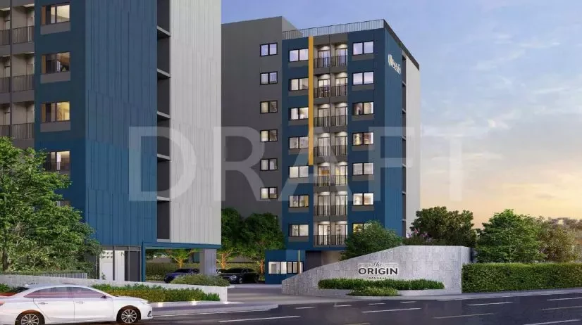Selling a 1-bedroom condo at The Origin Bangkae, 2nd floor (not high up). Perfect for pet owners! Don't miss out!