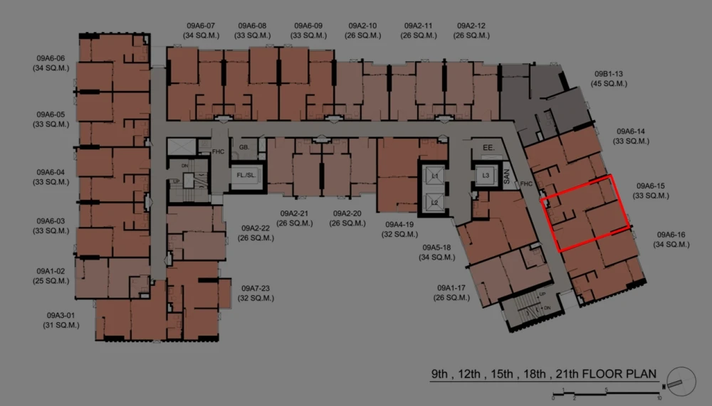 Selling down payment for The Stage Mindscape project, Ratchada-Huai Khwang, 15th floor, high view, comes with a very good price. You must not miss it.