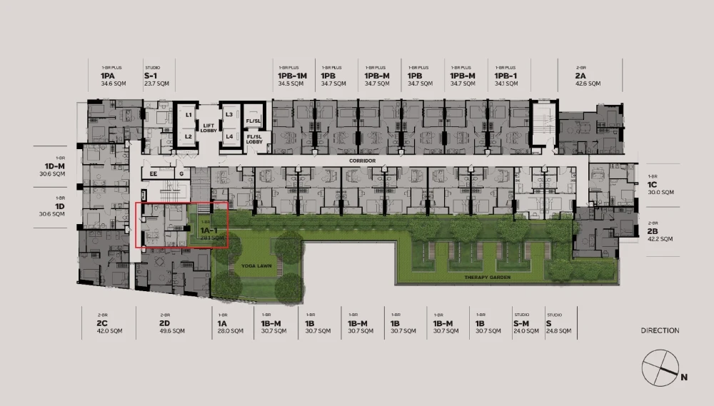 Condo reservation down payment for sale, Metris District Ladprao, 1 Bedroom, 8th floor, pet owners, don't miss out.