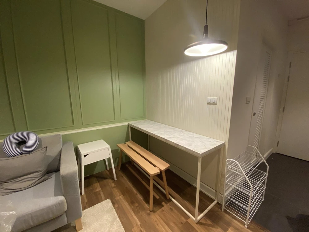 Urgent sale! A space me sukhumvit 77, fully furnished and ready to move in. Come and own it today!