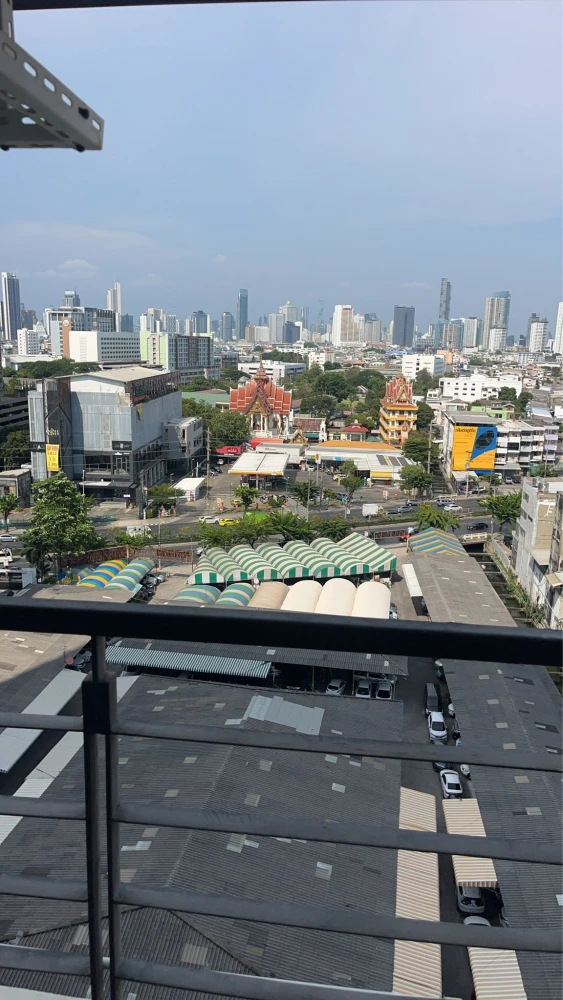 Urgent sale! Bangkok Horizon Ratchada-Thaphra, ready-to-move-in unit, 12th floor, high floor with great view, affordable price. Book now!