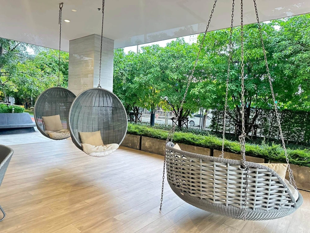 Urgent sale! Lumpini Park Vibhavadi-Chatuchak, studio unit, 12th floor, high floor view, fully furnished. Buy now!