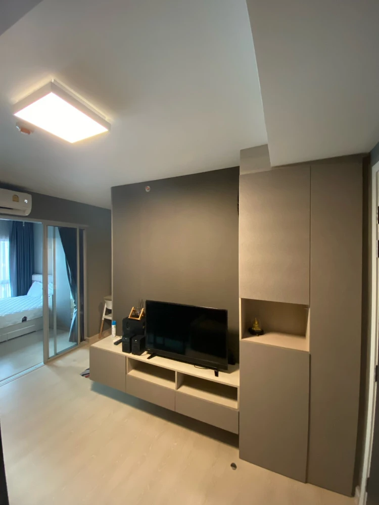 Urgent sale: Niche id @ Pakkret Station, ready to move in, 25th floor, river view, good price, buy now, don't wait.
