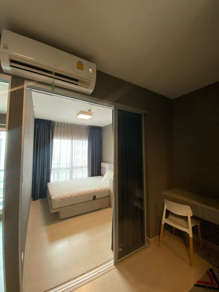 Urgent sale: Niche id @ Pakkret Station, ready to move in, 25th floor, river view, good price, buy now, don't wait.