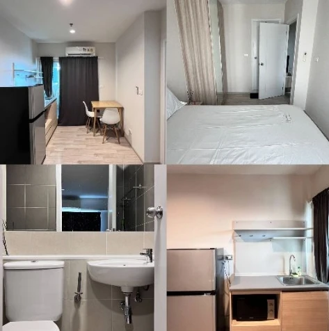 Urgent Sale! Plum Condo Ramkhamhaeng Station. Experience living on the 32nd floor with unobstructed, breezy views. Buy now!