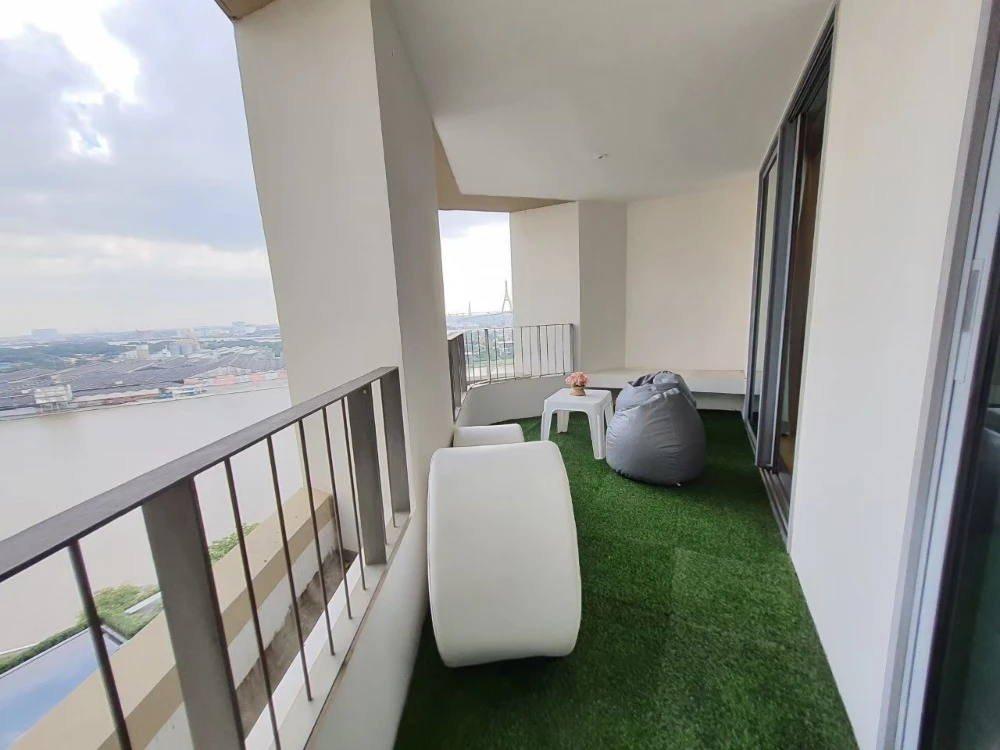 Urgent sale! The Pano Rama 3, 14th floor, Chao Phraya River view, fully furnished, ready to move in. Become the owner today!