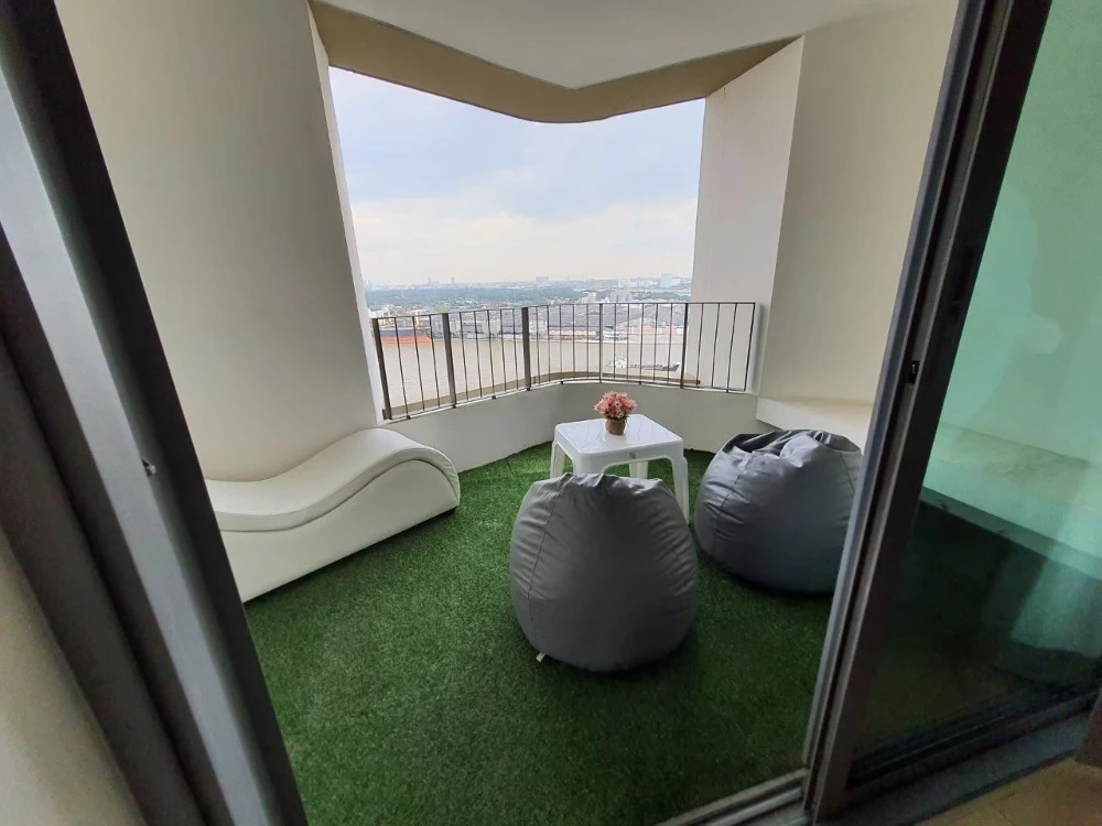 Urgent sale! The Pano Rama 3, 14th floor, Chao Phraya River view, fully furnished, ready to move in. Become the owner today!