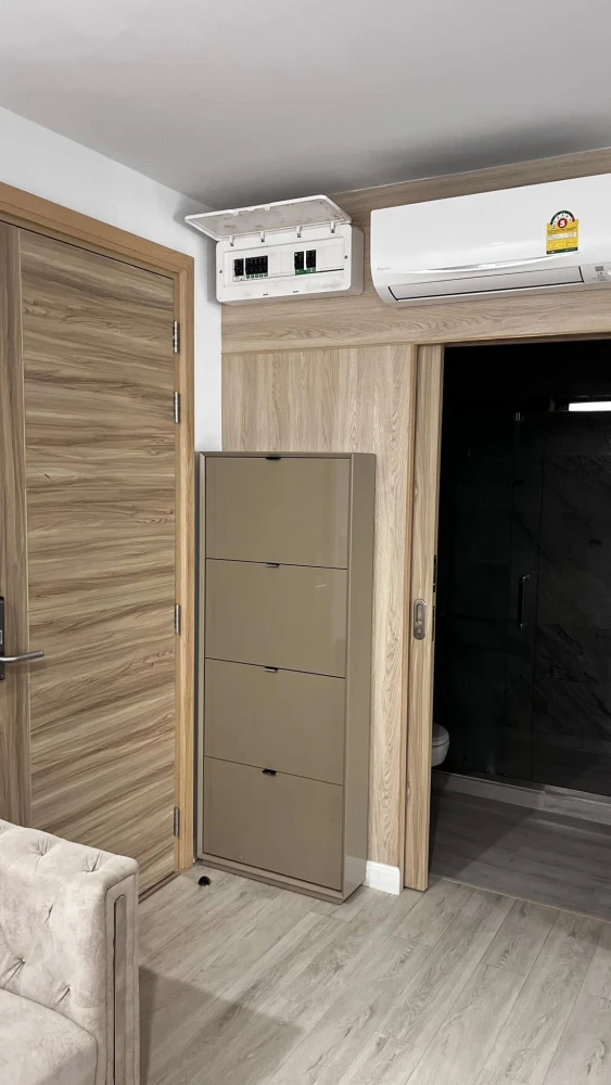 Urgent sale V condo Salaya, room facing north, cool room all year round, affordable price, hurry and reserve before you miss out.