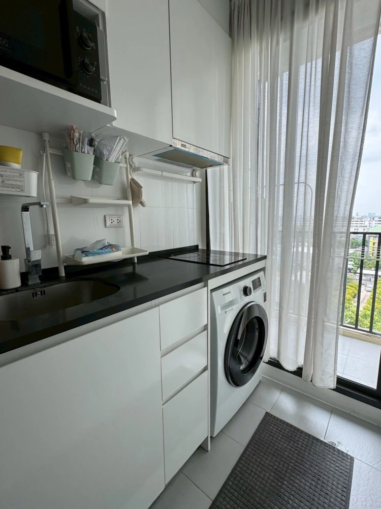 Urgent sale!! Condo Chivathai Kaset Nawamin, 9th floor, city view, fully furnished, good price, don't miss it!!