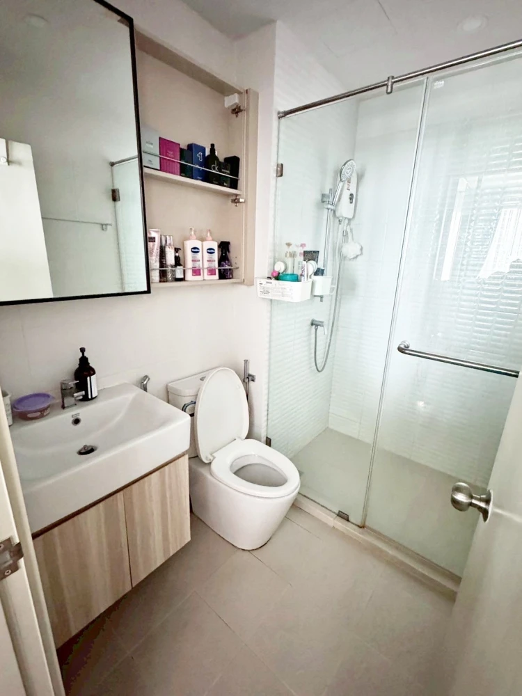 Urgent sale!! Condo Chivathai Kaset Nawamin, 9th floor, city view, fully furnished, good price, don't miss it!!
