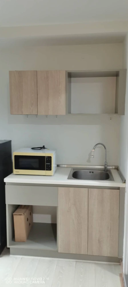 For sale, for rent!! Condo The Excel Groove Lasalle 52, 7th floor, Building D, good furniture, good price, ready to move in, don't miss it!!