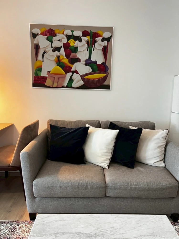 Urgent sale!! Condo D Memoria Phahonyothin 8, 8th floor, beautiful room, fully furnished, great price, ready to move in. Reserve now!!