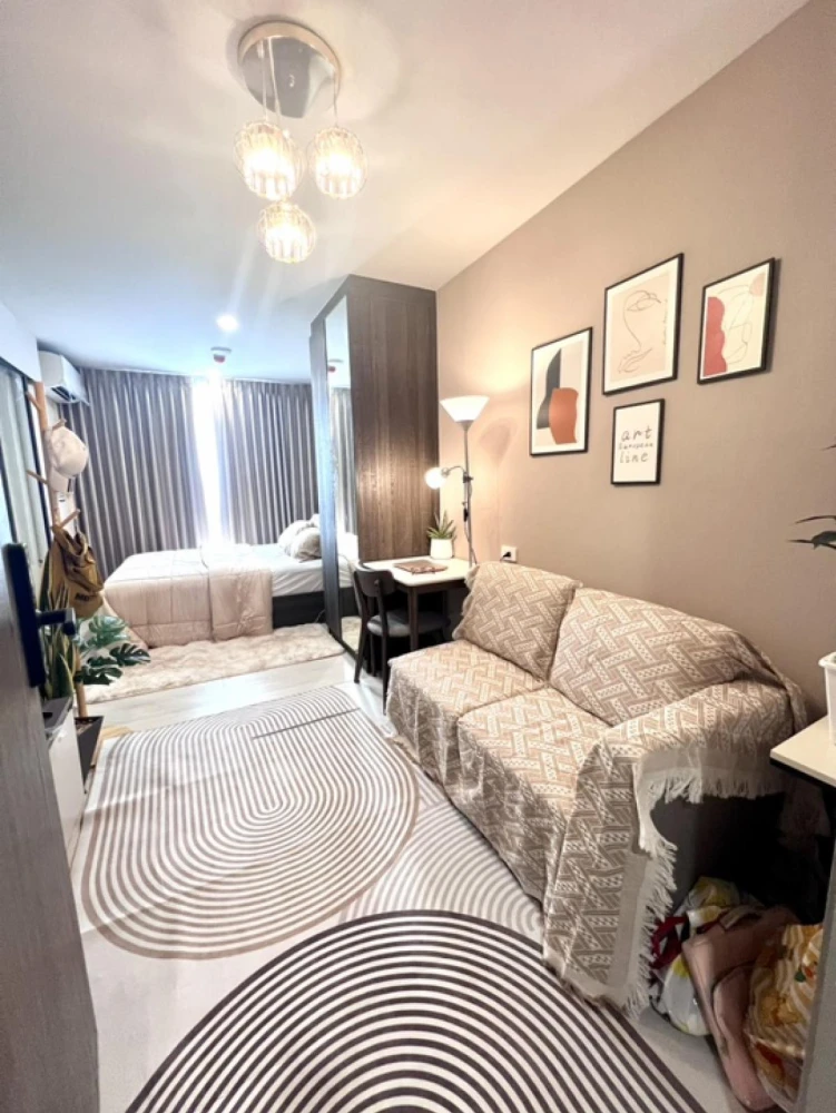 Urgent sale!! Condo New Core Kukot Station, 3rd floor, Building A, BTS view, fully furnished condo, ready to move in, don't miss it!!