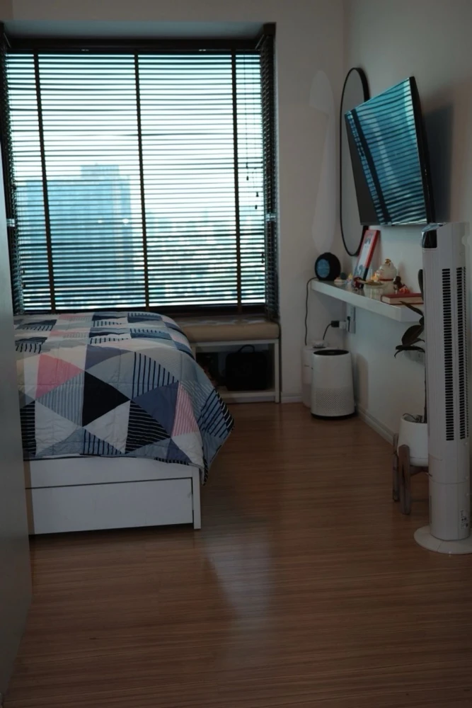 Urgent sale!! Condo Fuse Mobius Ramkhamhaeng Station, 23rd floor, Building B, swimming pool view, beautiful room, good price, don't miss it!!