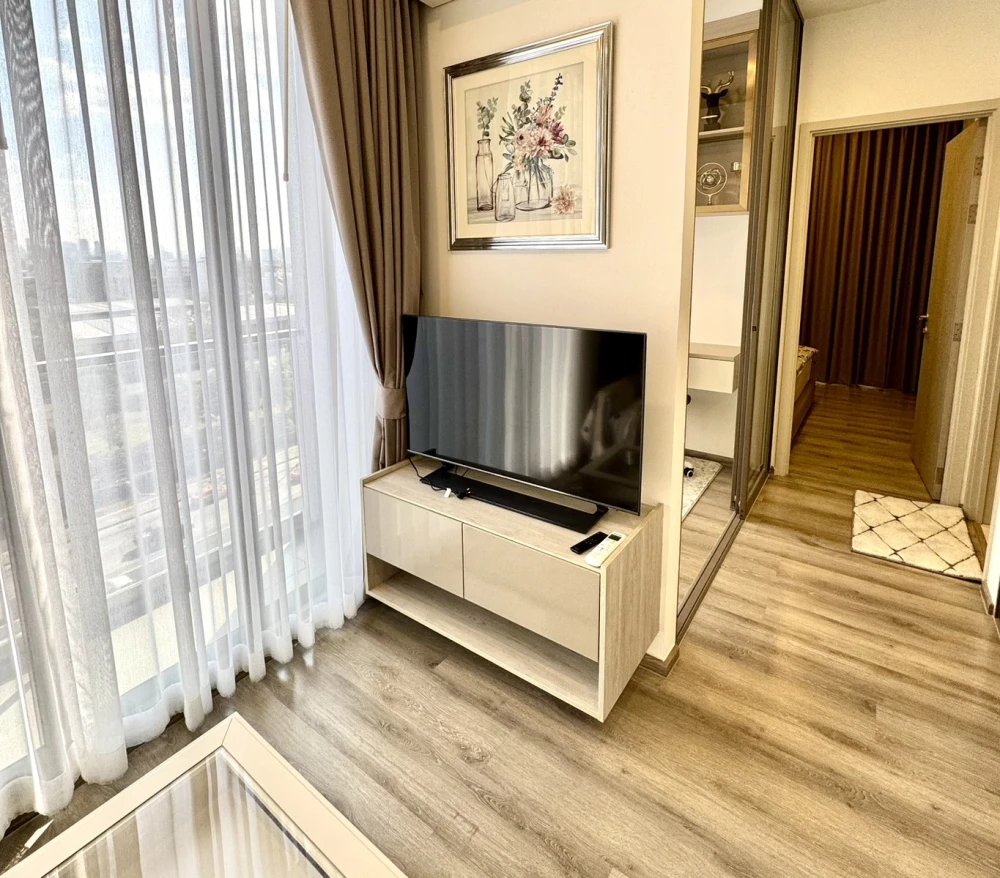 Urgent sale!! Condo Miti Chiva Kaset Station, fully furnished, brand new room, beautiful corner view, ready to move in, hurry and book now!!