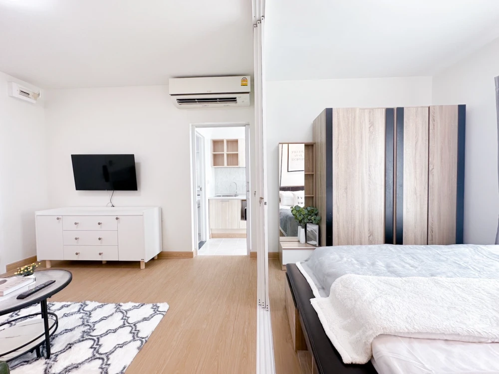 Urgent sale!! Condo Union Charan 3, 3rd floor, Building G, beautifully decorated room, ready to move in, good price, don't miss it!!