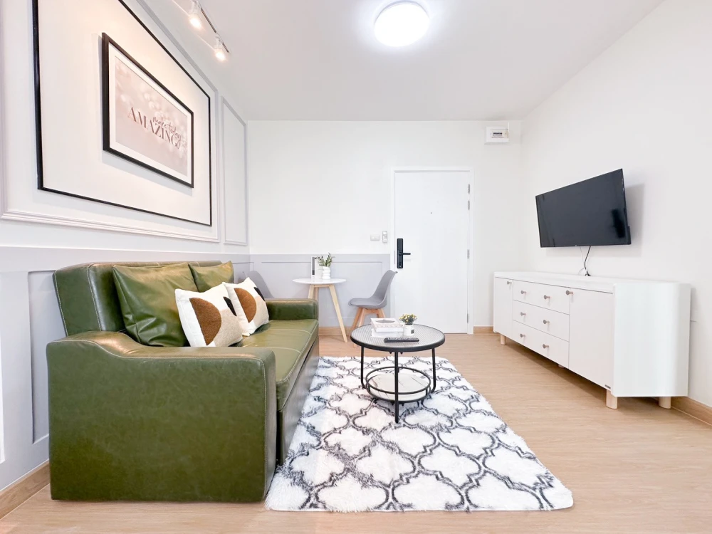 Urgent sale!! Condo Union Charan 3, 3rd floor, Building G, beautifully decorated room, ready to move in, good price, don't miss it!!