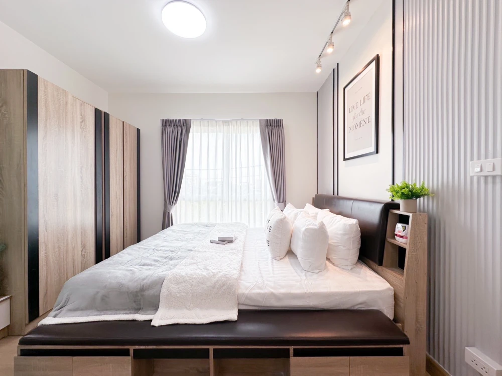 Urgent sale!! Condo Union Charan 3, 3rd floor, Building G, beautifully decorated room, ready to move in, good price, don't miss it!!