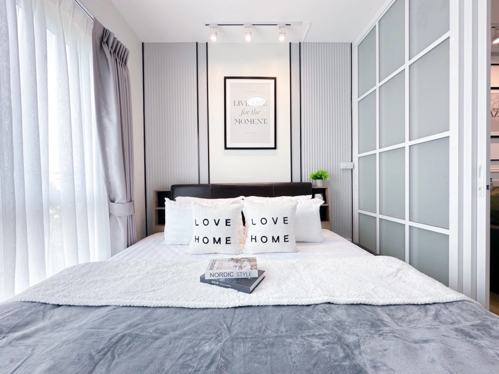 Urgent sale!! Condo Union Charan 3, 3rd floor, Building G, beautifully decorated room, ready to move in, good price, don't miss it!!