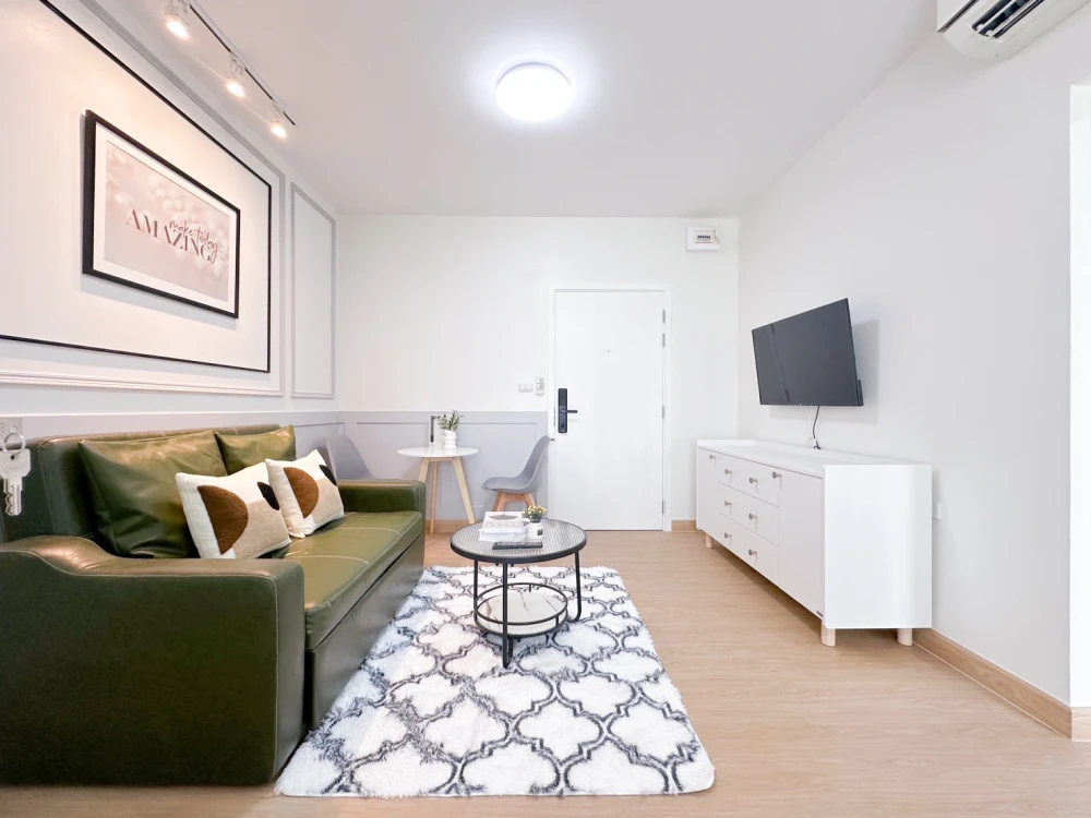 Urgent sale!! Condo Union Charan 3, 3rd floor, Building G, beautifully decorated room, ready to move in, good price, don't miss it!!