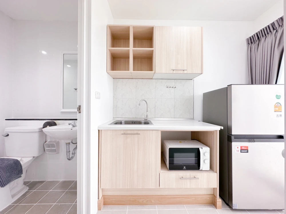 Urgent sale!! Condo Union Charan 3, 3rd floor, Building G, beautifully decorated room, ready to move in, good price, don't miss it!!