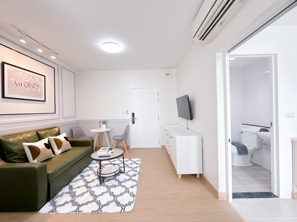 Urgent sale!! Condo Union Charan 3, 3rd floor, Building G, beautifully decorated room, ready to move in, good price, don't miss it!!