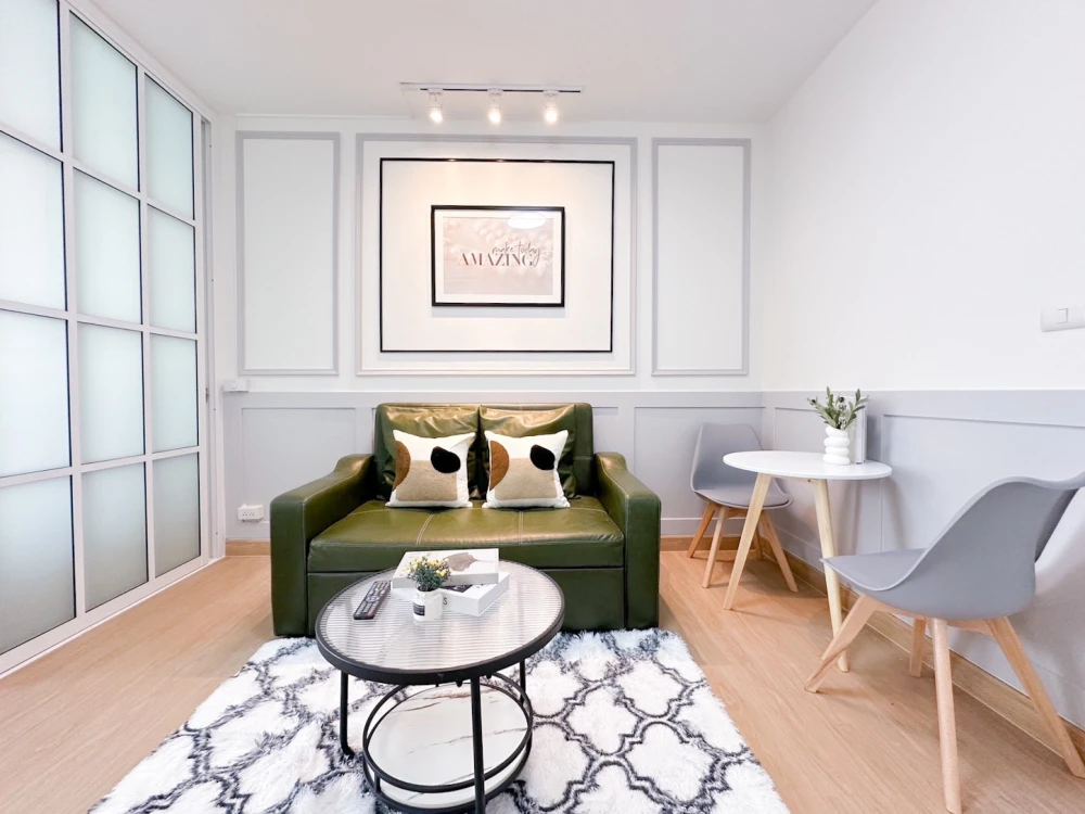 Urgent sale!! Condo Union Charan 3, 3rd floor, Building G, beautifully decorated room, ready to move in, good price, don't miss it!!