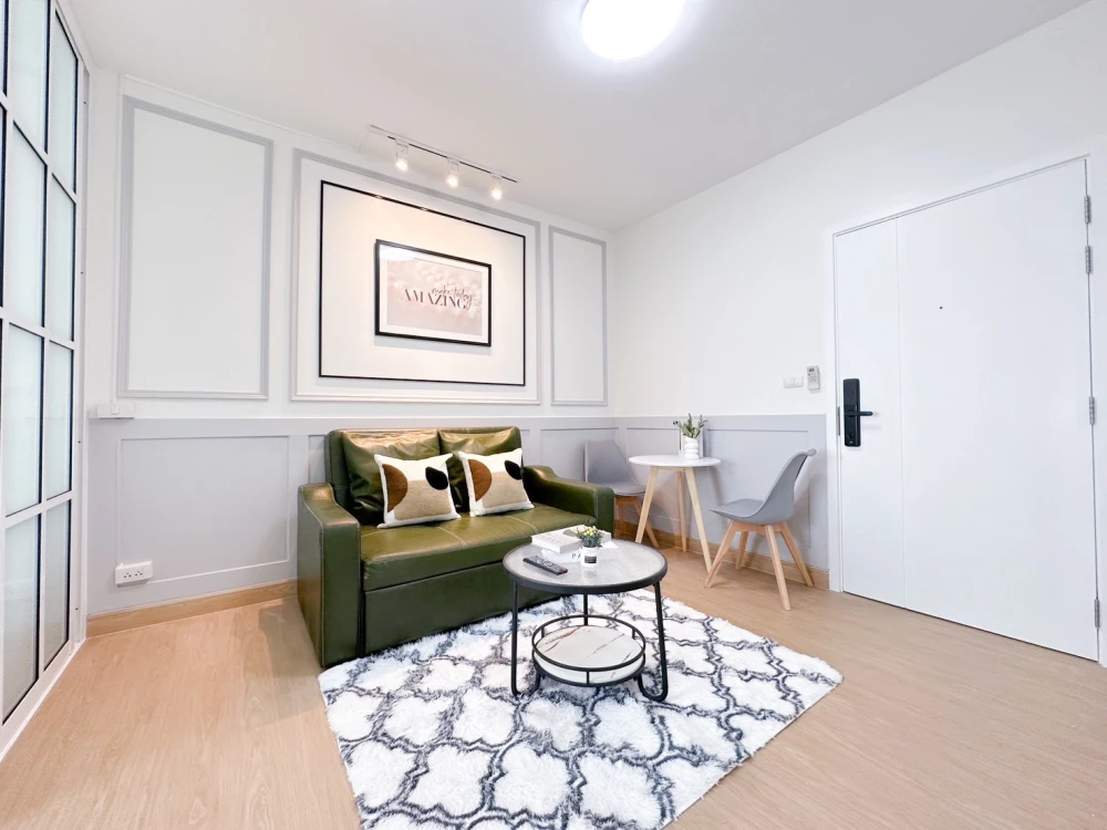 Urgent sale!! Condo Union Charan 3, 3rd floor, Building G, beautifully decorated room, ready to move in, good price, don't miss it!!