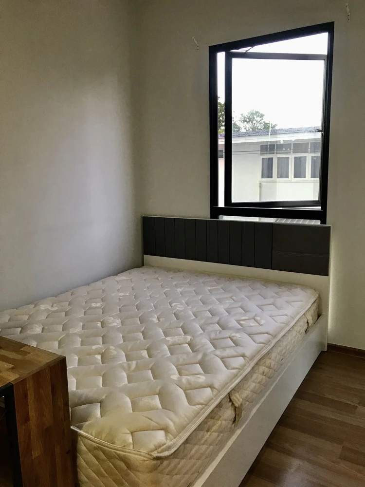 For sale, for rent!! Condo Unio Sukhumvit 72, 2nd floor, Building D, Phase 1, beautiful room, fully furnished, good price, ready to move in, book now!