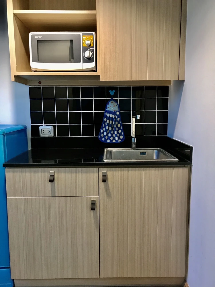 For sale, for rent!! Condo Unio Sukhumvit 72, 2nd floor, Building D, Phase 1, beautiful room, fully furnished, good price, ready to move in, book now!