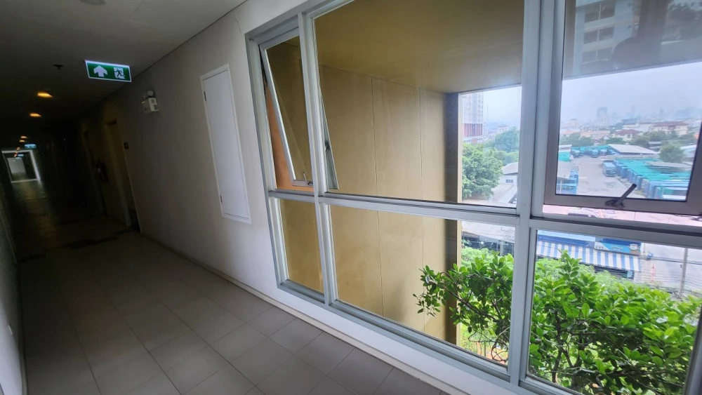 Urgent sale!! Lumpini Park Vibhavadi-Chatuchak Condo, 6th floor, garden view, beautiful room, fully furnished, ready to move in. Don't miss out!!