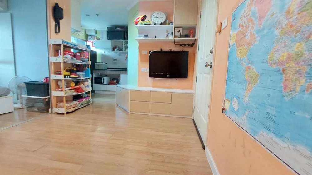 Urgent sale!! Lumpini Ville Rat Burana-Riverview condo, 28th floor, Building A, city view, fully furnished room, ready to move in, hurry and book now!